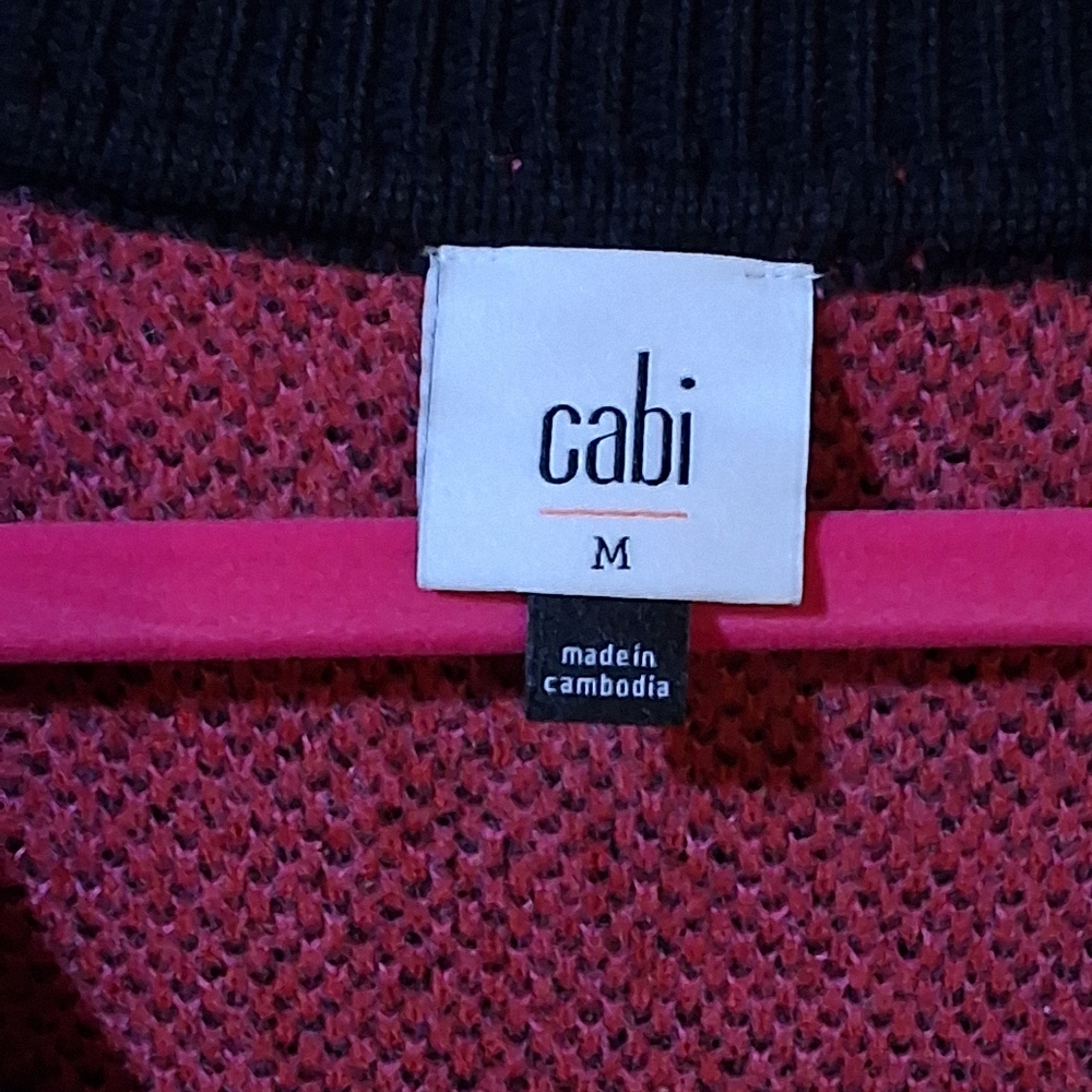 CAbi Rococo Sweater Size M - Picture 3 of 5